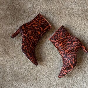 Leopard Print Ankle Boots - Charlotte Stone